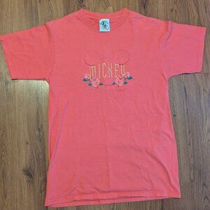 Vintage Disney Mickey Mouse Embroidered T-Shirt